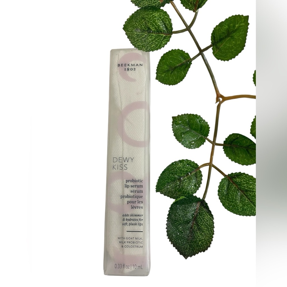 New BEEKMAN 1802 Dewy Kiss Probiotic Lip Serum